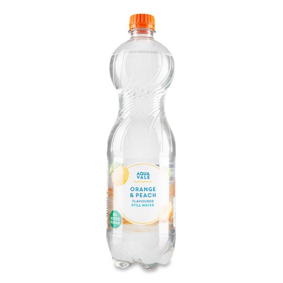 Aqua Vale Orange & Peach Flavoured Still Water 1l